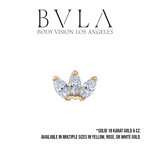BVLA BVLA "Marquise Fan" Press-Fit End with CZ