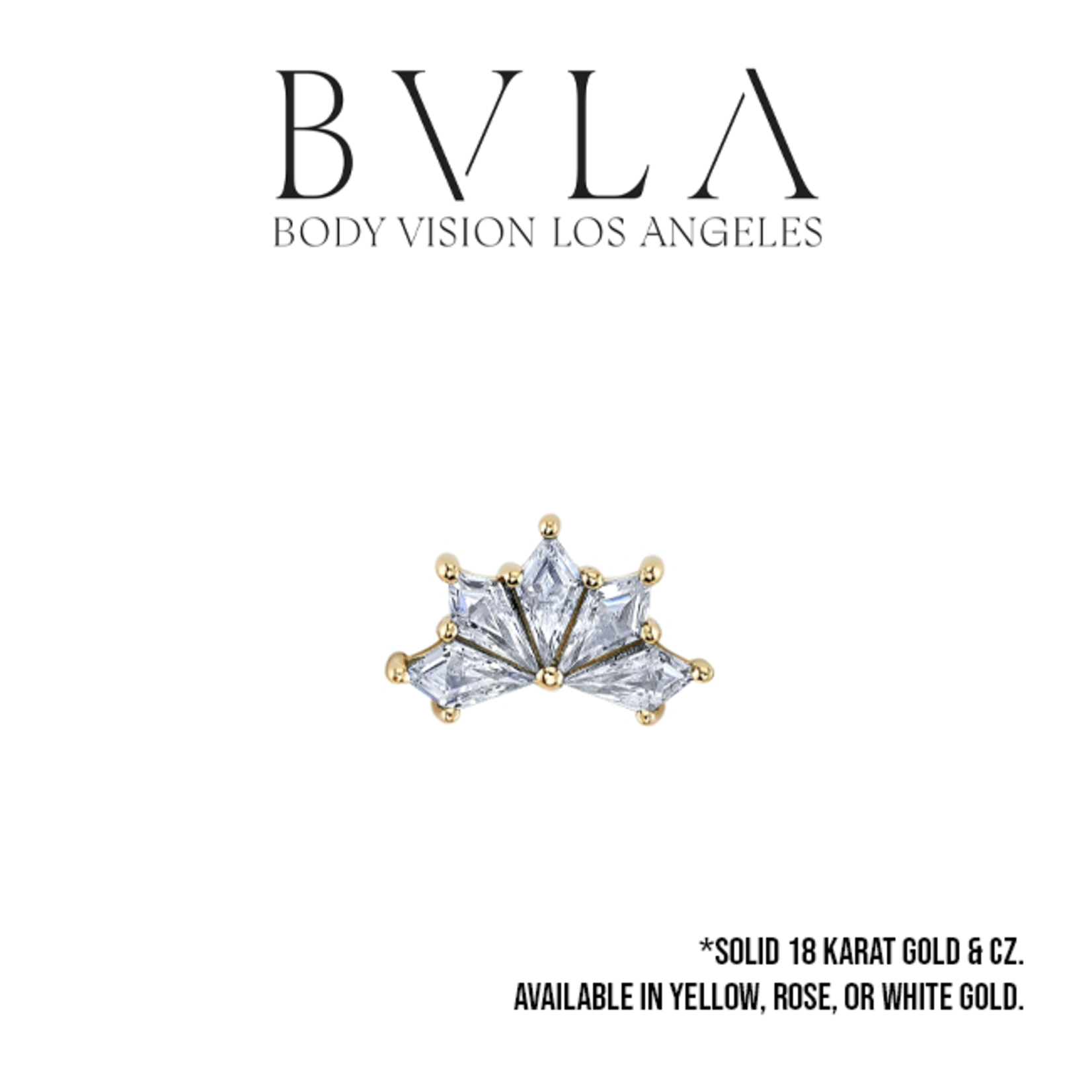 BVLA BVLA "Spirit" threaded end with 5x 4x2 CZ kites