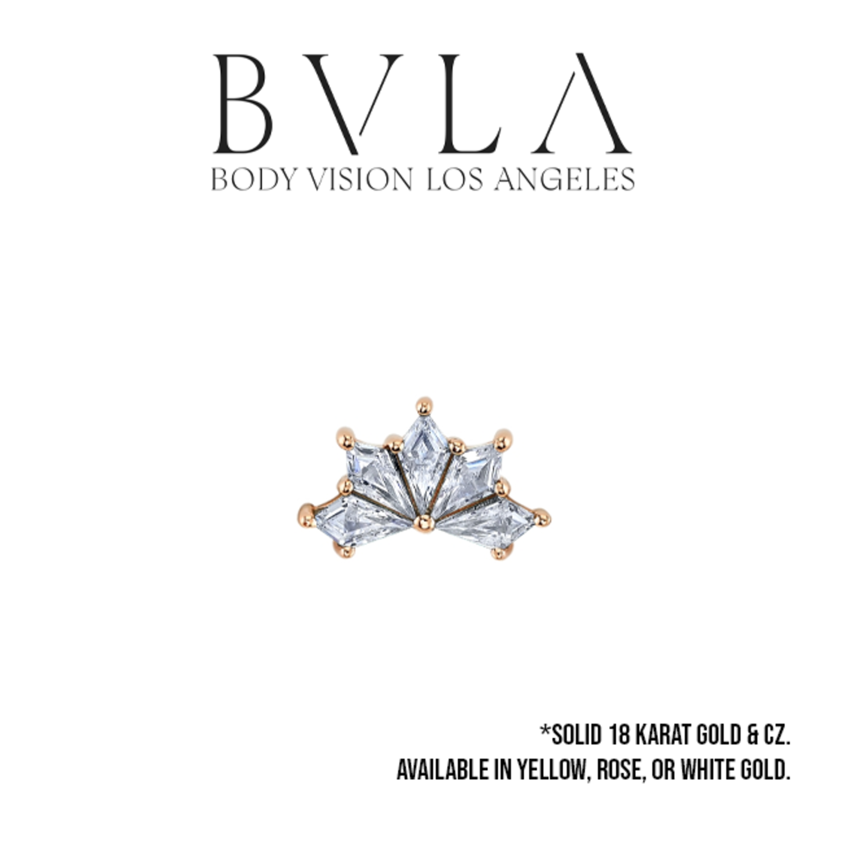 BVLA BVLA "Spirit" threaded end with 5x 4x2 CZ kites