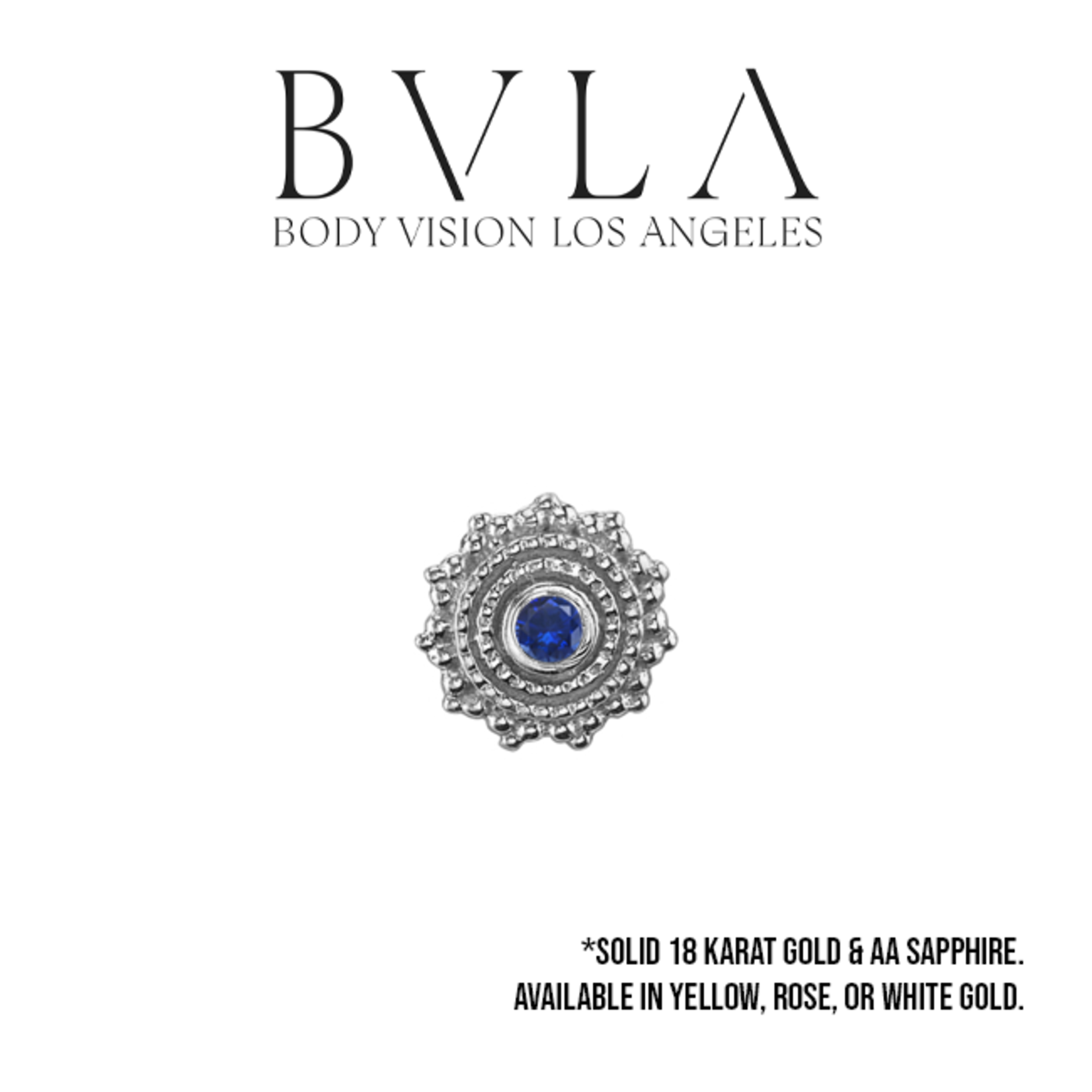 BVLA BVLA 6.0 "Afghan" press-fit end with 1.5 AA sapphire