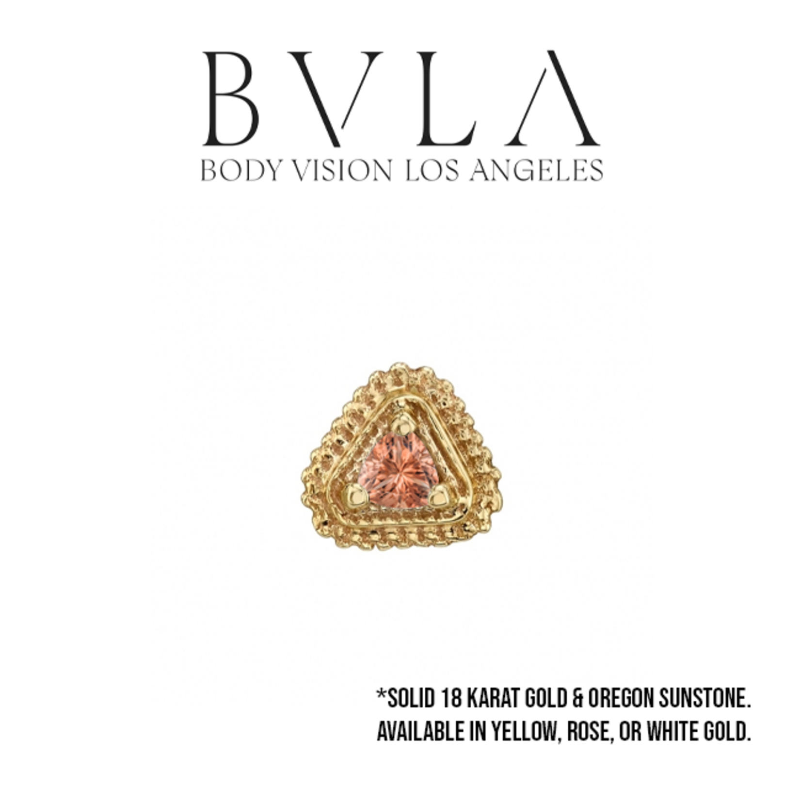 BVLA BVLA "Afghan Trillion" threaded end with 3.0 Oregon Sunstone