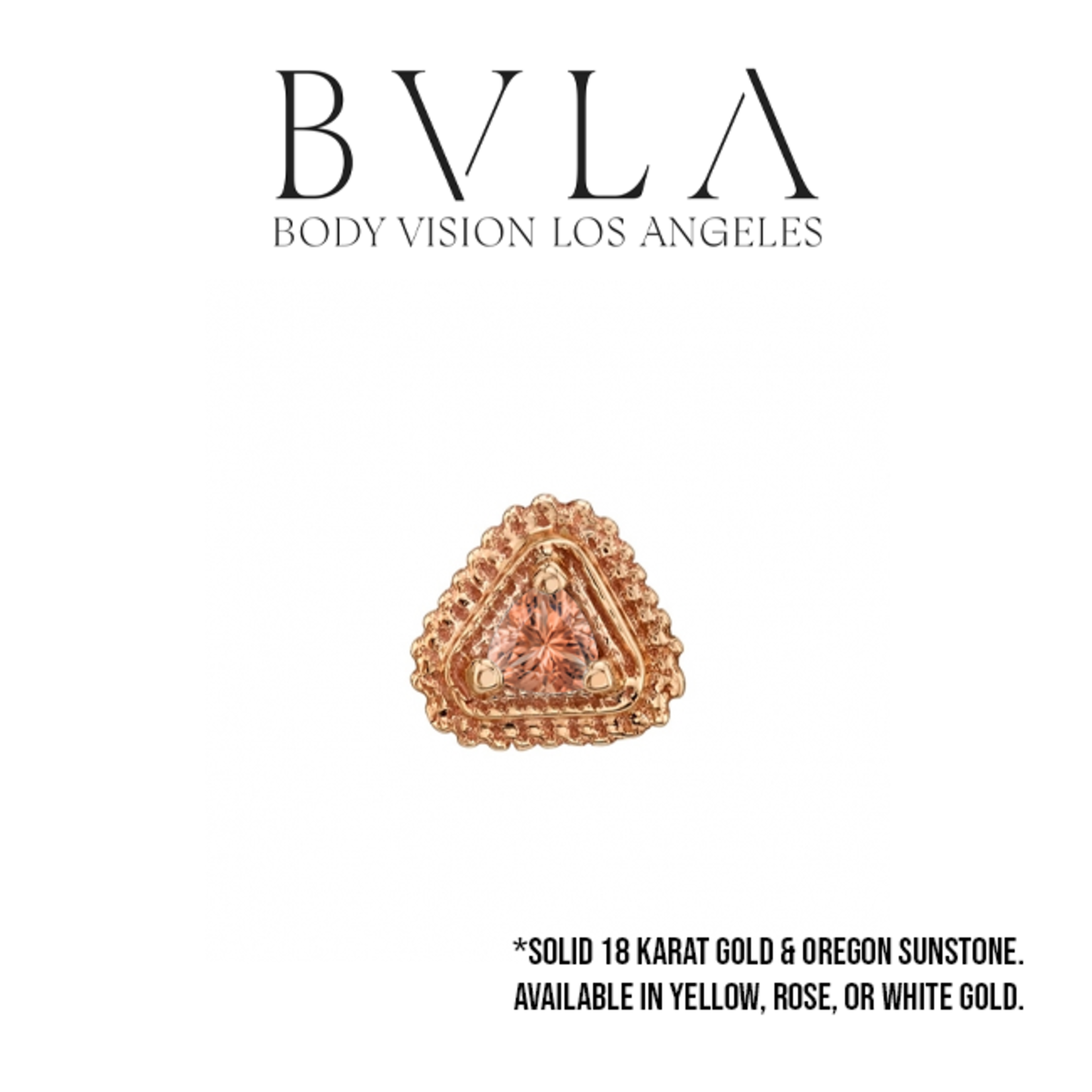 BVLA BVLA "Afghan Trillion" threaded end with 3.0 Oregon Sunstone