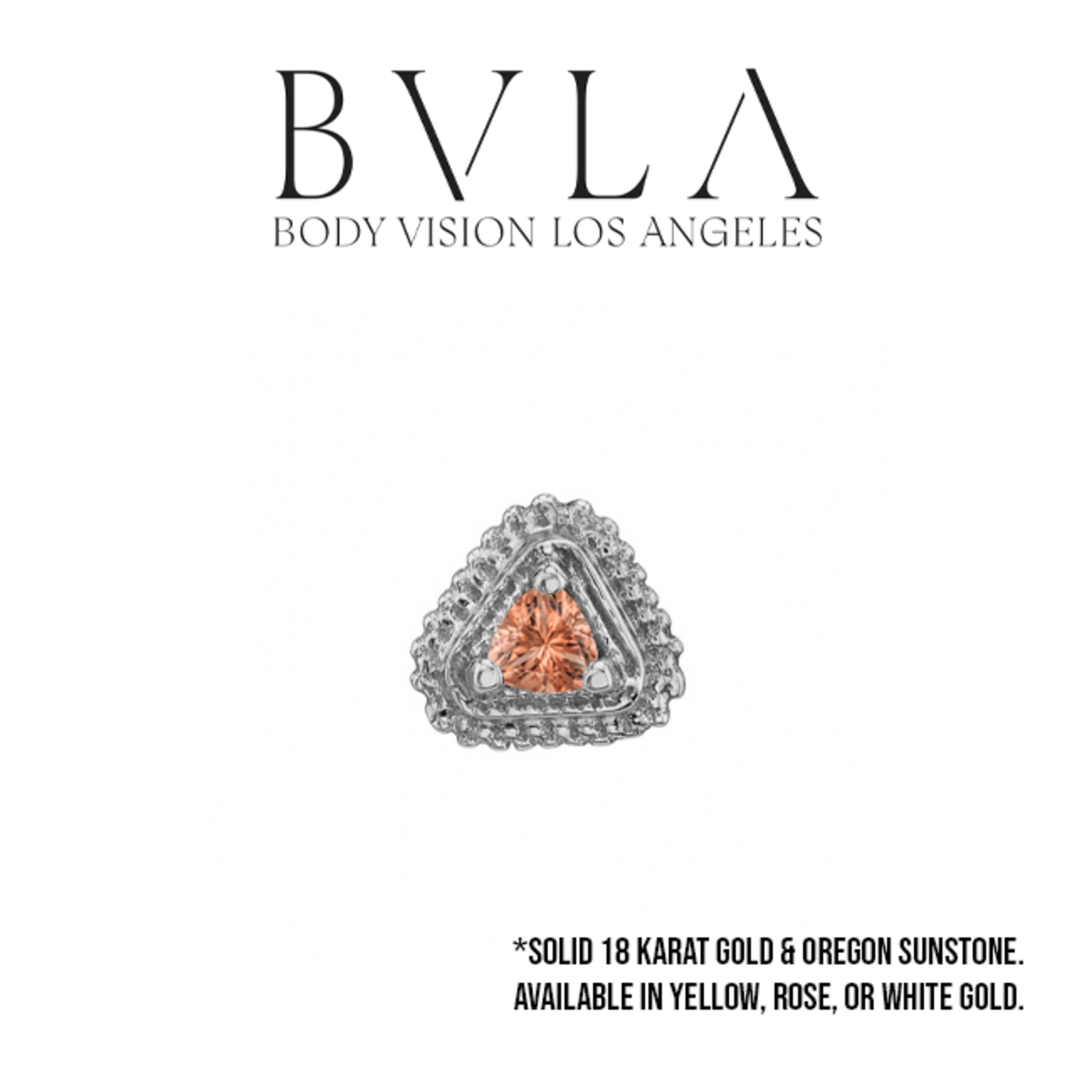 BVLA BVLA "Afghan Trillion" threaded end with 3.0 Oregon Sunstone