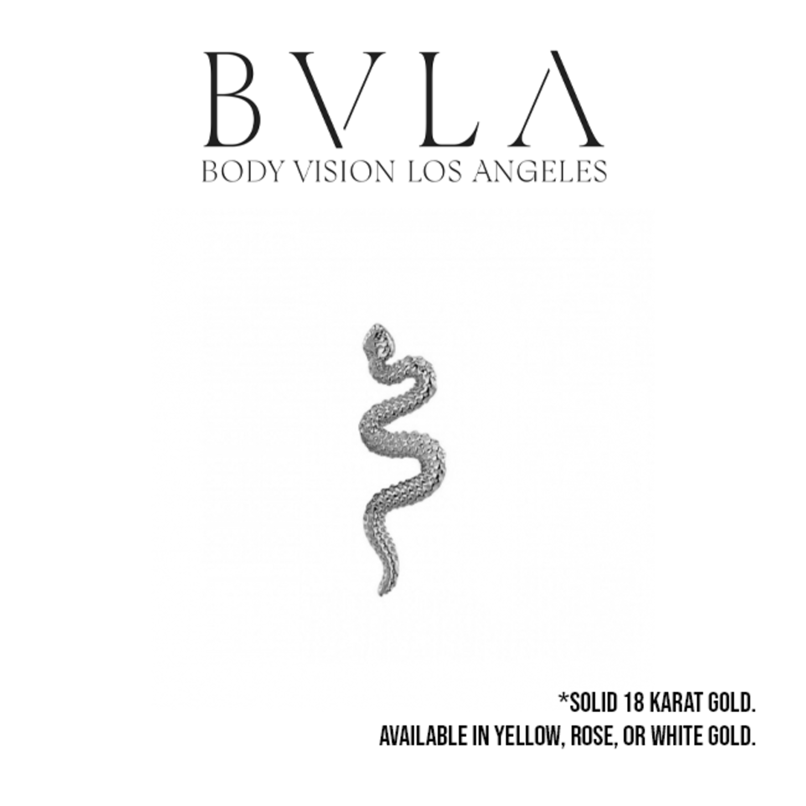 BVLA BVLA "Delicate Snake" press fit end