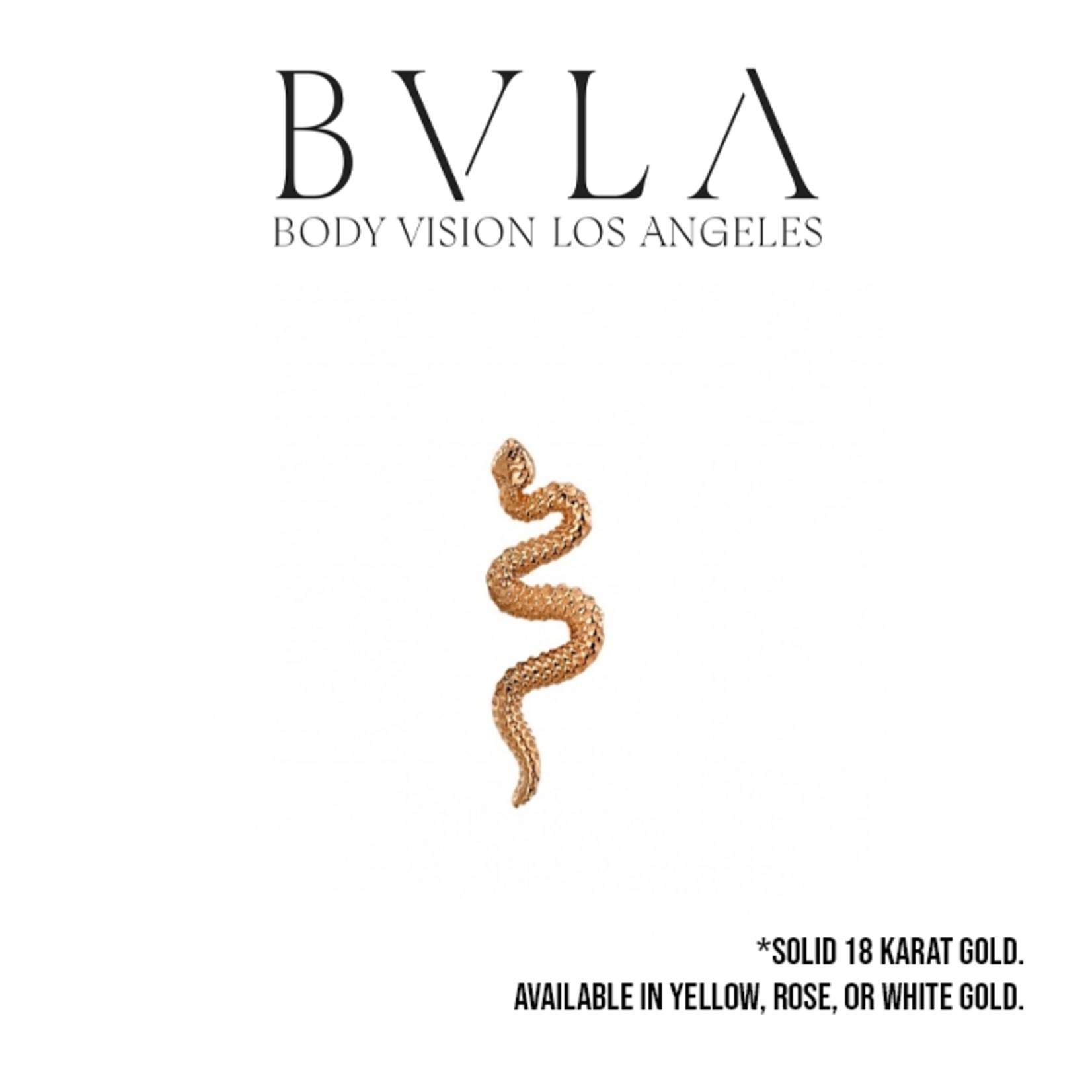 BVLA BVLA "Delicate Snake" press fit end