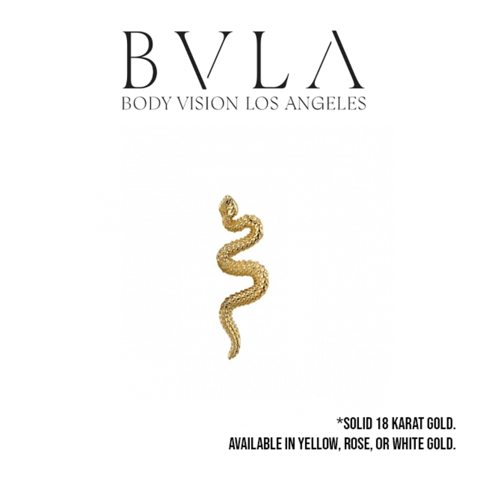 BVLA BVLA "Delicate Snake" press fit end
