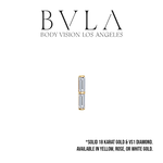 BVLA BVLA 5.0x1.25mm "Rosalia" Press-Fit End with VS1 Diamonds
