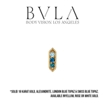 BVLA BVLA "Sillan" with Swiss Blue Topaz, London Blue Topaz & Alexandrite