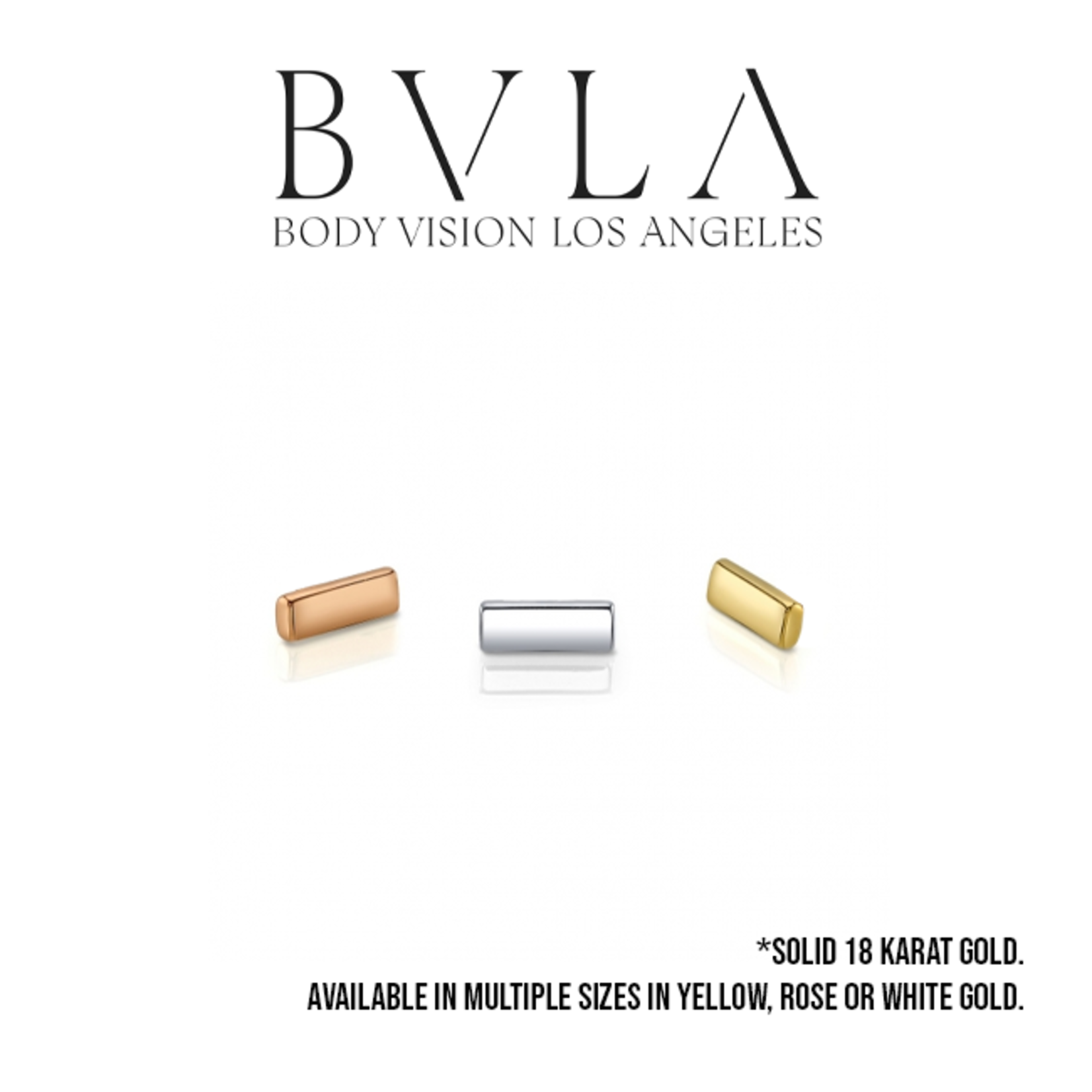 BVLA BVLA "Flat Rectangle" press-fit end