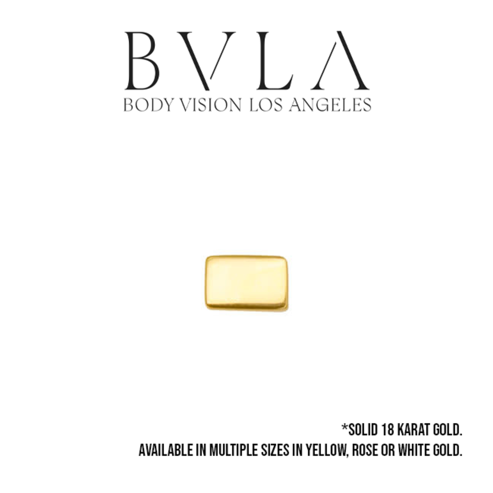 BVLA BVLA "Flat Rectangle" press-fit end