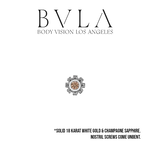 BVLA BVLA White Gold "Firenze" Nostril Screw