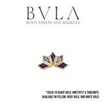 BVLA BVLA "Jezebel" with Amethyst & Tanzanite