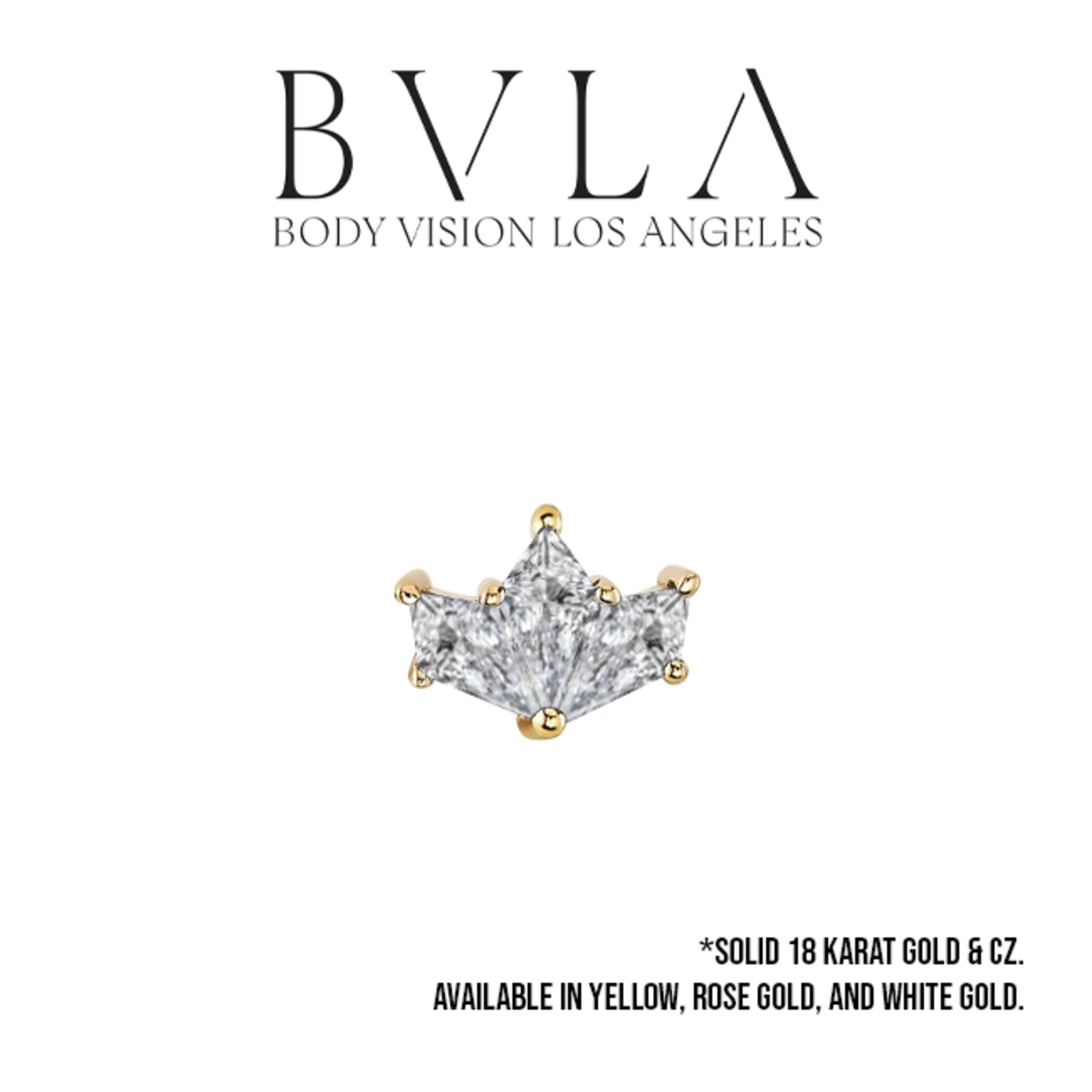 BVLA BVLA "Daydream" threaded end with 3x 4x2 CZ kites