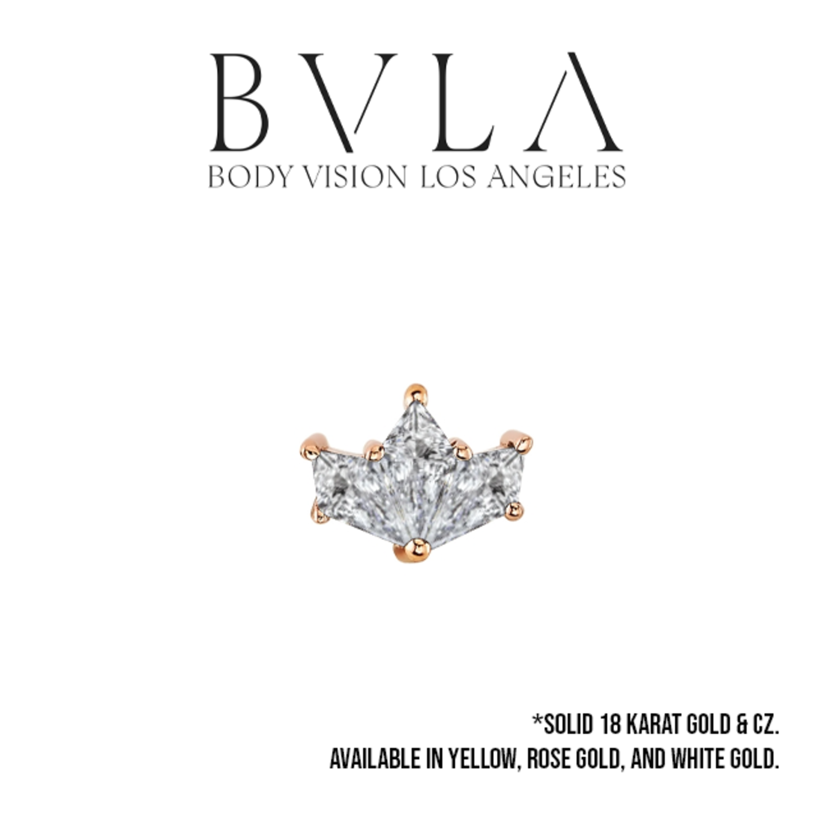 BVLA BVLA "Daydream" threaded end with 3x 4x2 CZ kites
