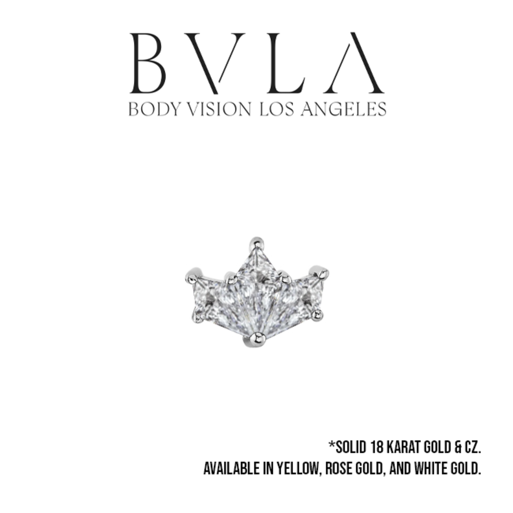 BVLA BVLA "Daydream" threaded end with 3x 4x2 CZ kites