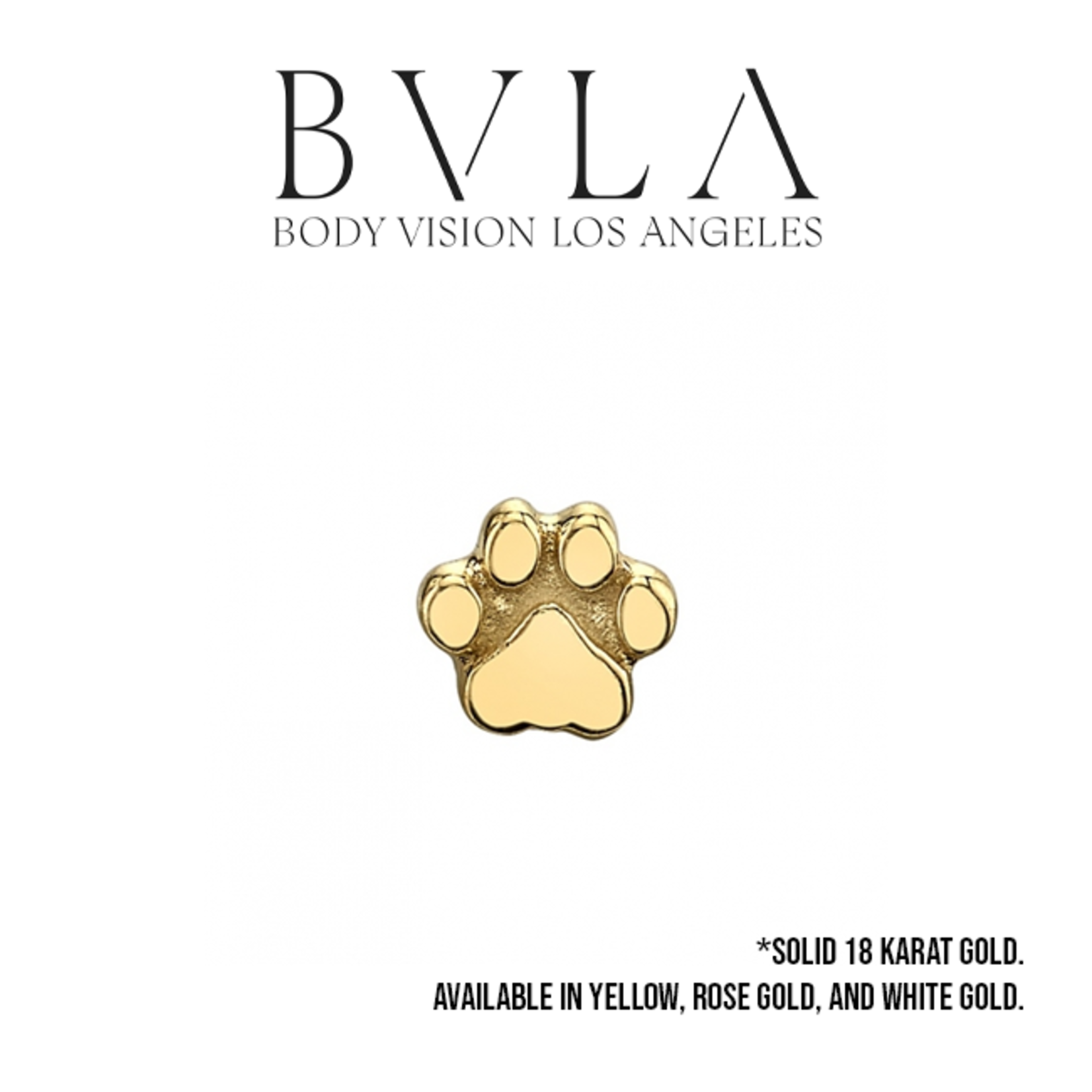 BVLA BVLA "Paw Print" press fit end