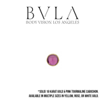 BVLA BVLA "Classic Cup" with Pink Tourmaline Cabochon