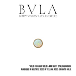 BVLA BVLA "Classic Cup" with AAA White Opal Cabochon