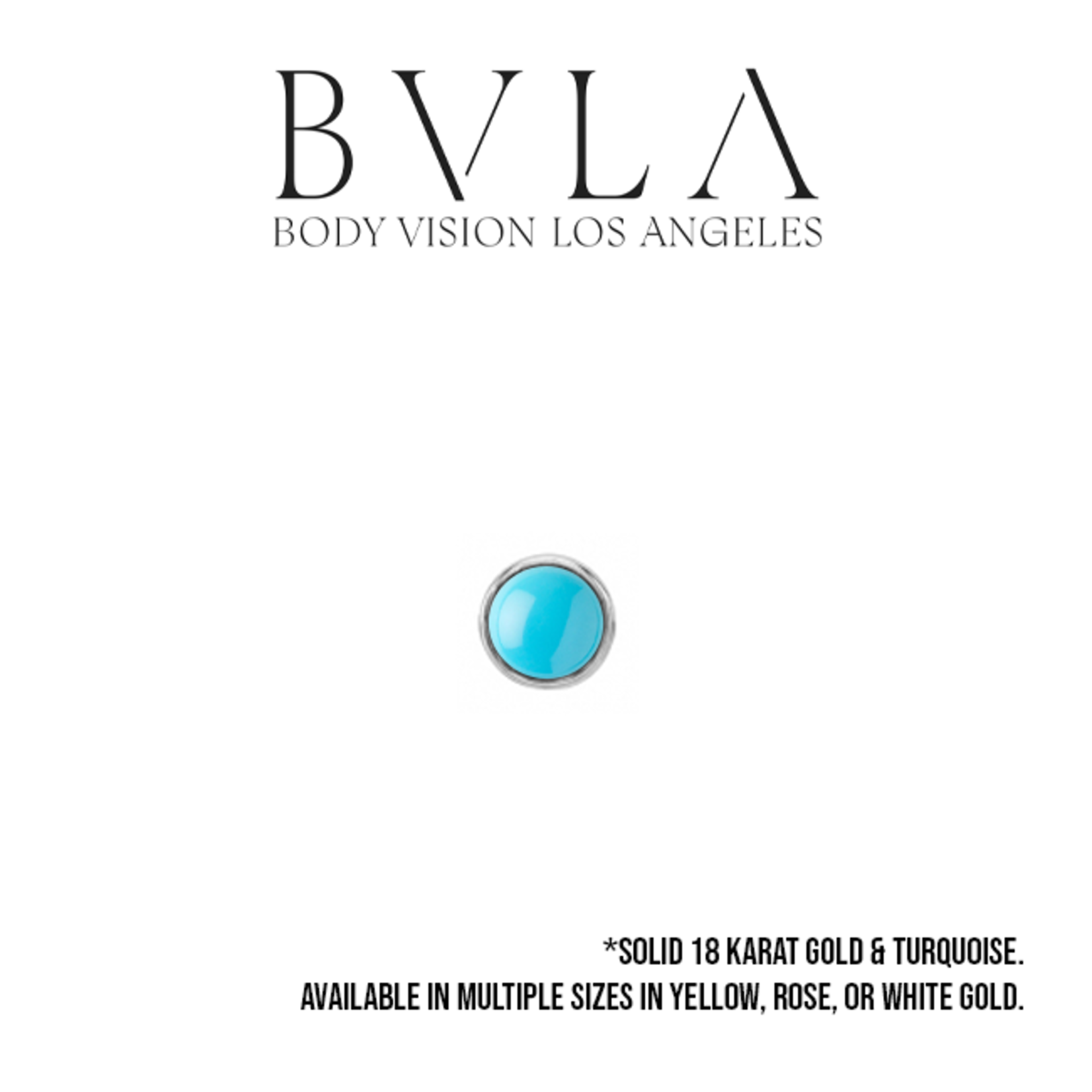 BVLA BVLA "Classic Cup" press fit end with Turquoise