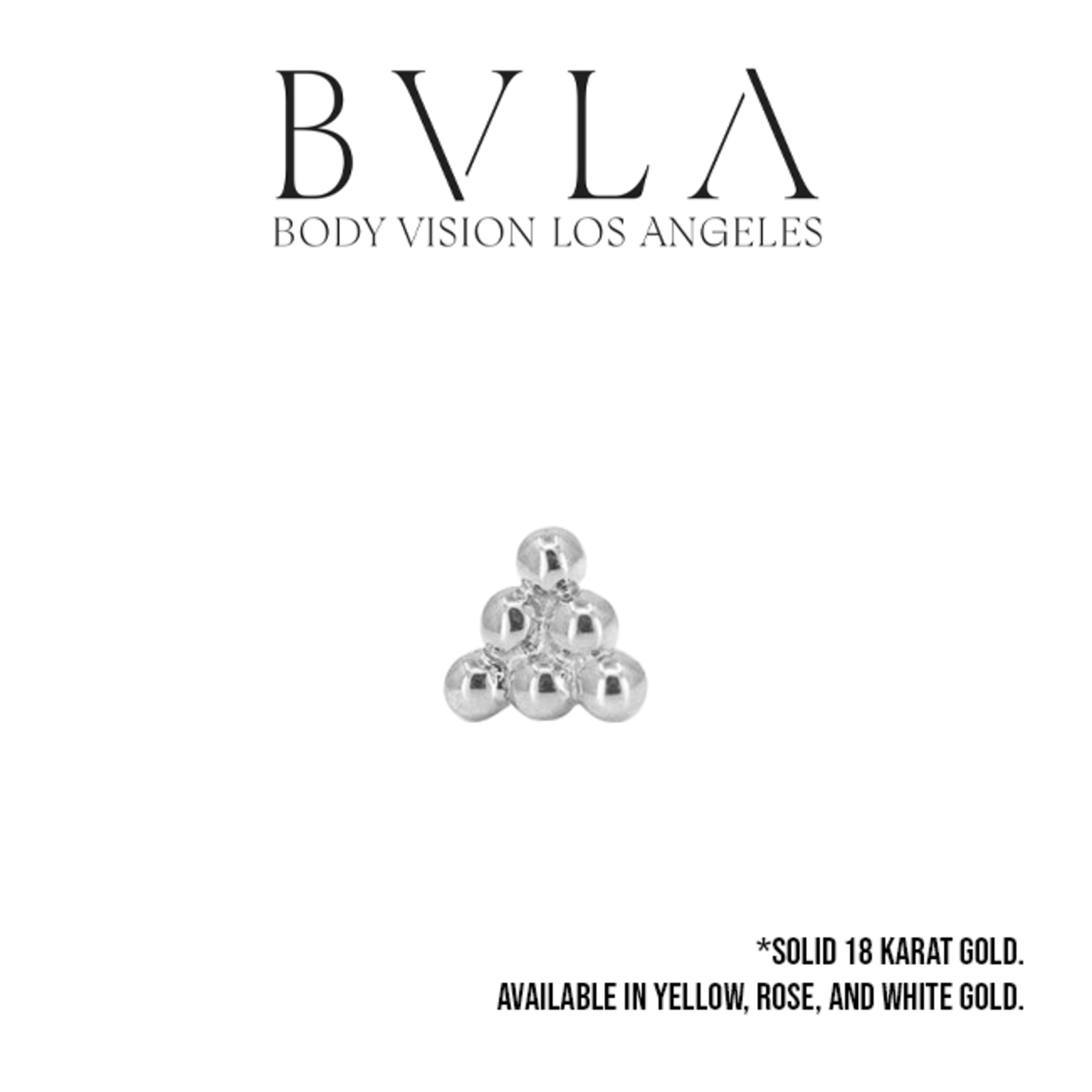 BVLA BVLA 6 bead triangle press-fit end