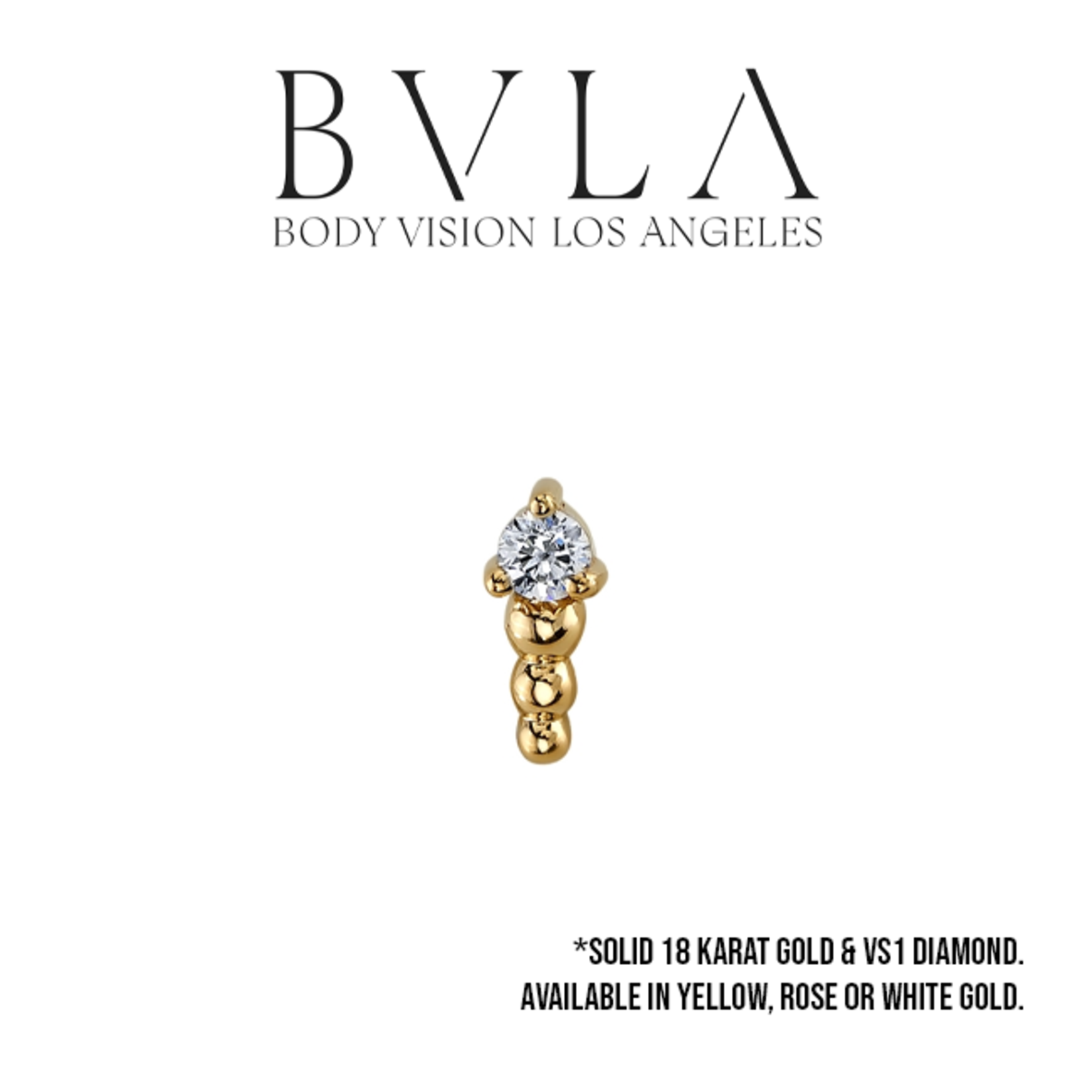 BVLA BVLA "Glow Worm" threaded end with 2.0 VS1 Diamond