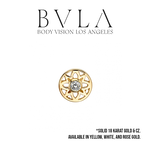 BVLA BVLA "Mini Paloma Flower" Threaded End with CZ