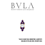 BVLA BVLA "Embrace" with Amethyst and Moonstone