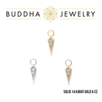 Buddha Jewelry Organics Buddha Jewelry Organics "Spike Charm" with CZ