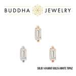 Buddha Jewelry Organics Buddha Jewelry Organics "Paris" with White Topaz