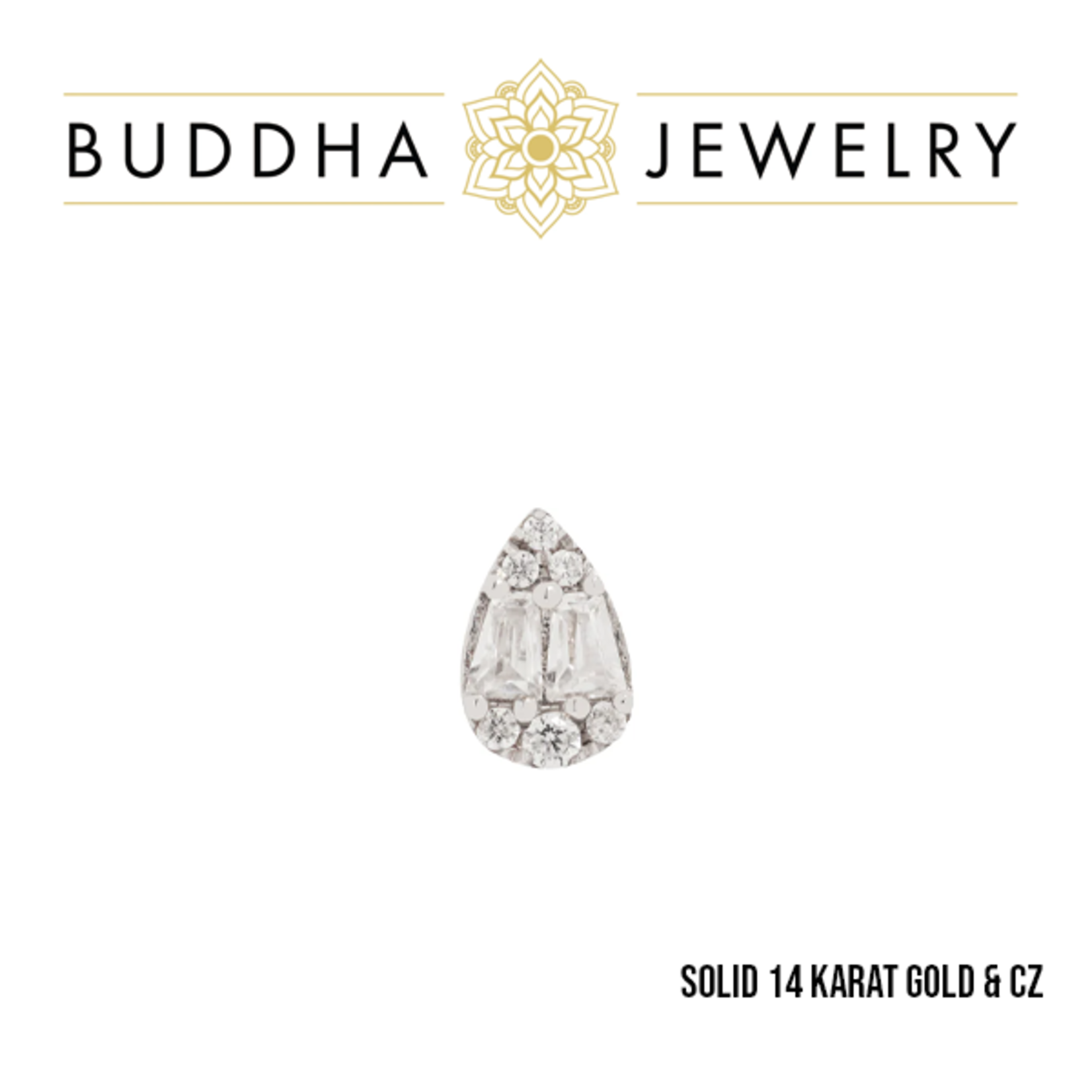 Buddha Jewelry Organics Buddha Jewelry Organics "Unity" press fit end with CZ