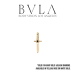 BVLA BVLA "Slasher Dagger" with Black Diamond