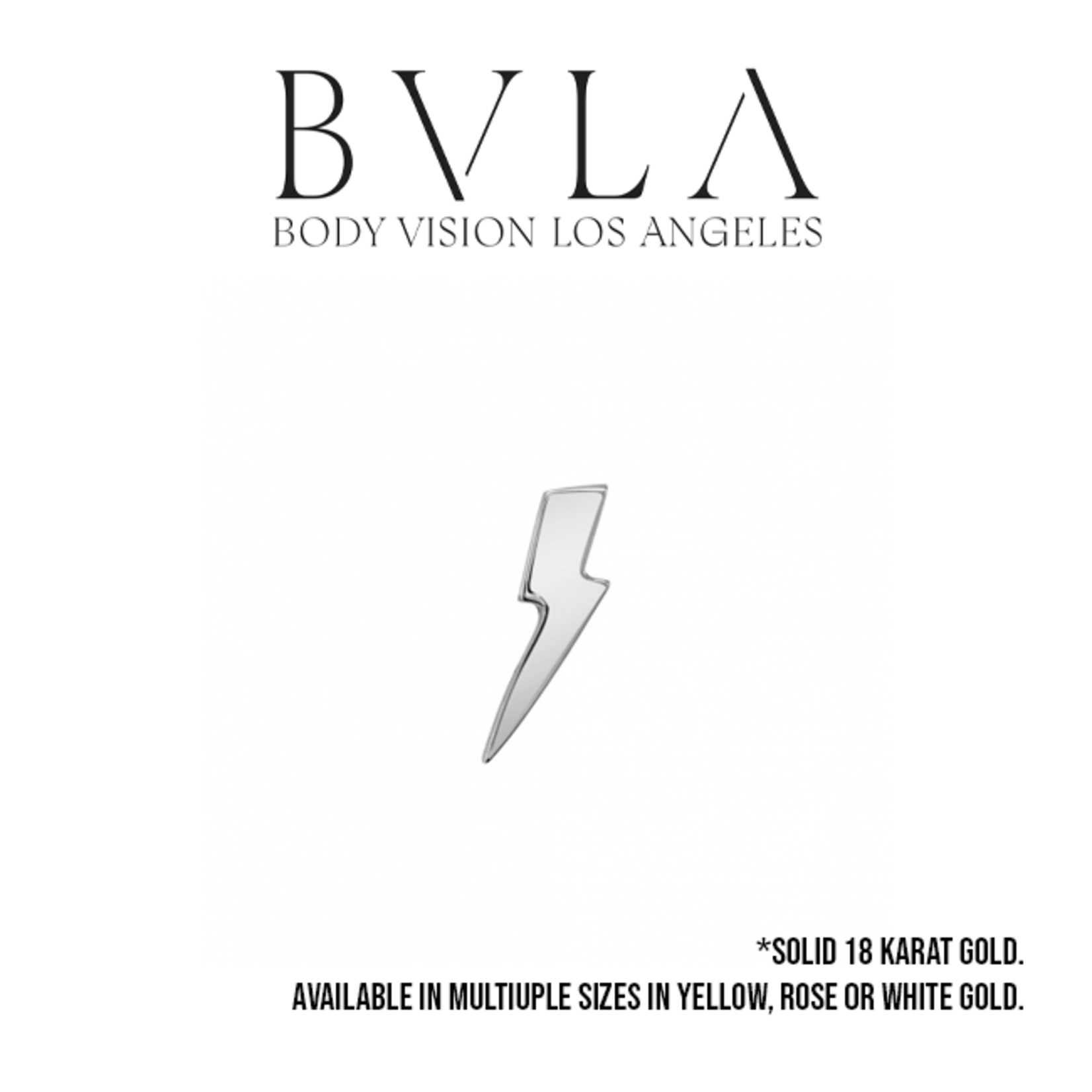 BVLA BVLA "Flat Lightning Bolt" press-fit end