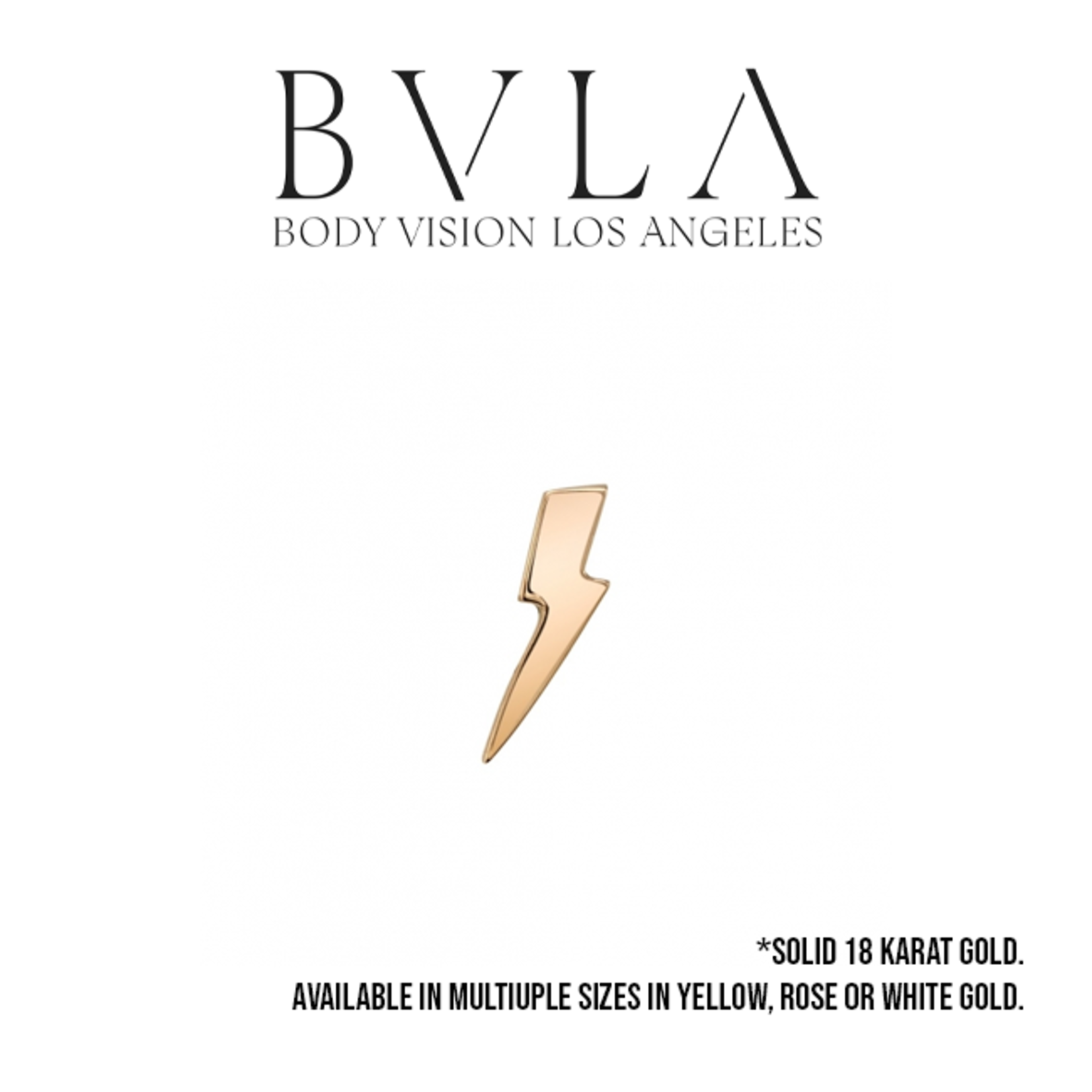 BVLA BVLA "Flat Lightning Bolt" press-fit end
