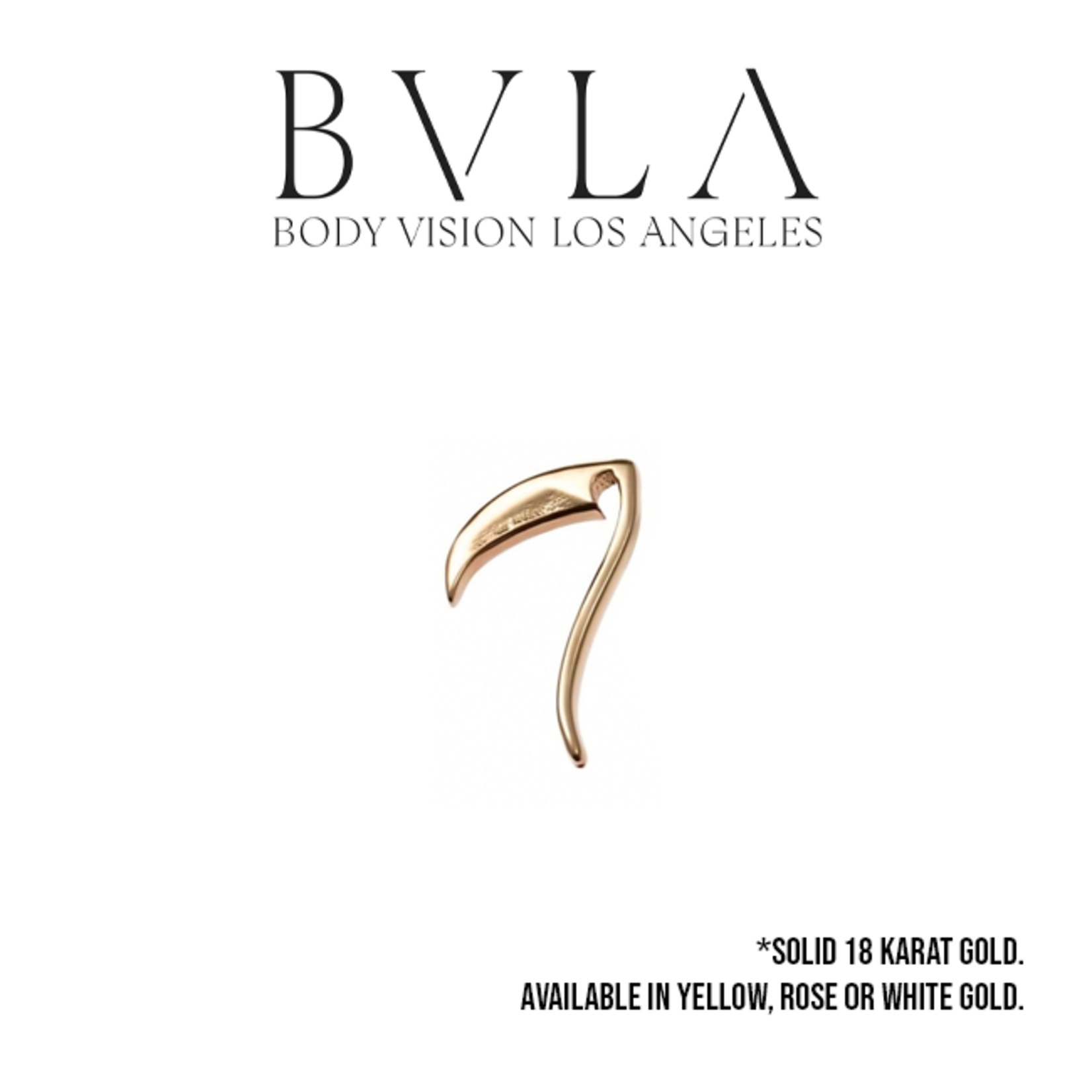 BVLA BVLA 12.5 "Death Bringer Scythe" threaded end with sandblasted blade edge