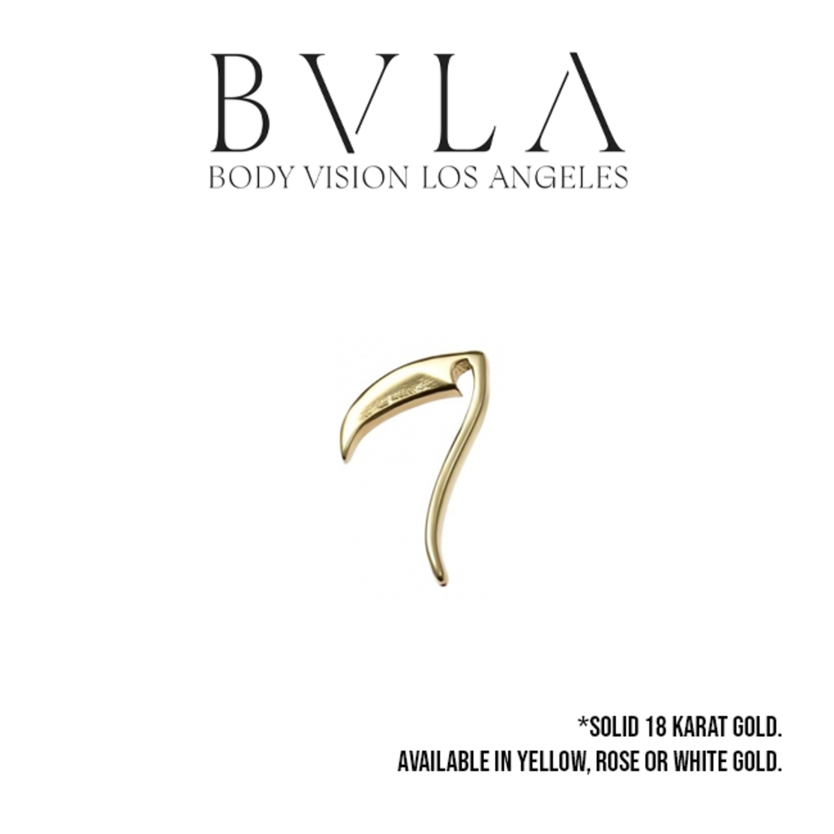 BVLA BVLA 12.5 "Death Bringer Scythe" threaded end with sandblasted blade edge