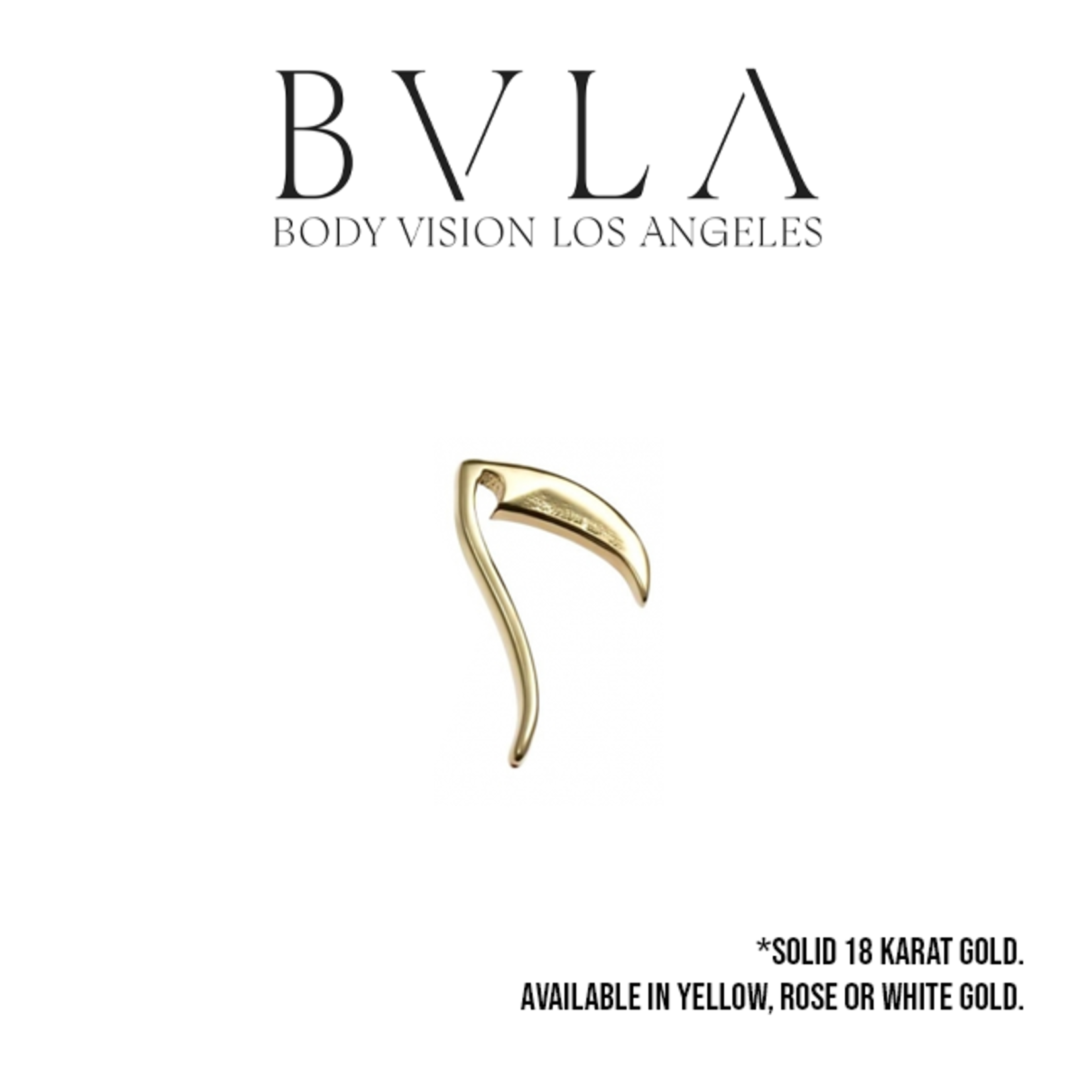 BVLA BVLA 12.5 "Death Bringer Scythe" threaded end with sandblasted blade edge