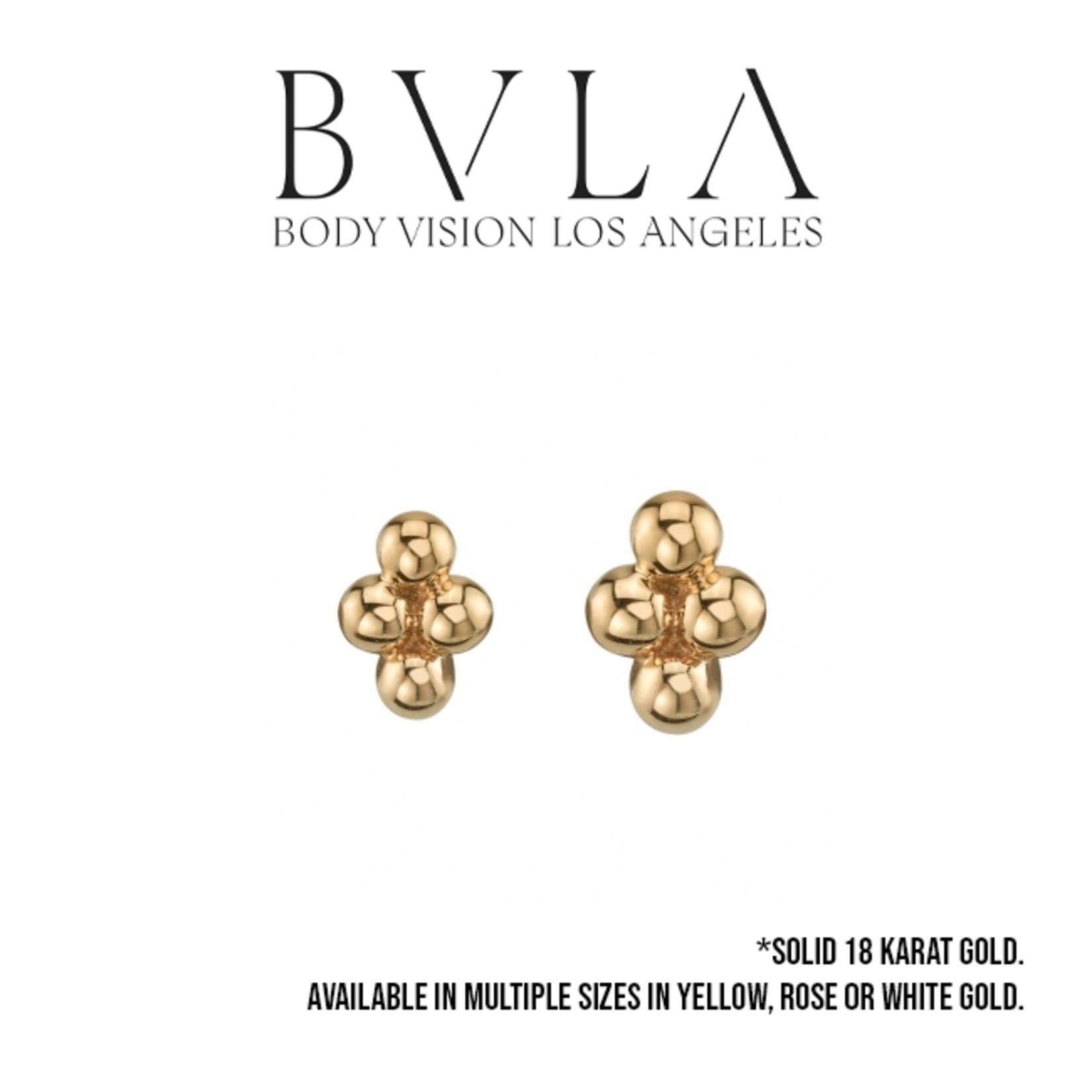 BVLA BVLA "Quad Bead Cluster" press-fit end
