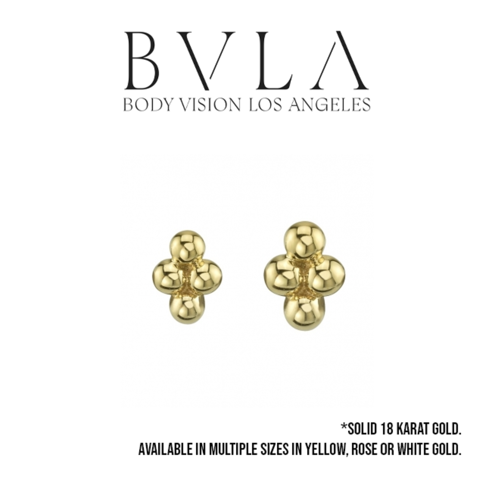 BVLA BVLA "Quad Bead Cluster" press-fit end