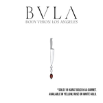 BVLA BVLA "Chef's Kiss" with Garnet Marquise