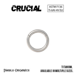 Crucial by Diablo Organics Crucial by Diablo Organics 16g Titanium Clicker