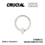 Crucial by Diablo Organics Crucial by Diablo Organics "Marquise Captive" Clicker