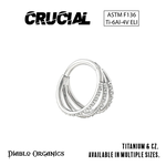 Crucial by Diablo Organics Crucial by Diablo Organics Triple Row Clicker