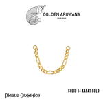 Golden Arowana by Diablo Organics Golden Arowana "Figaro" Chain