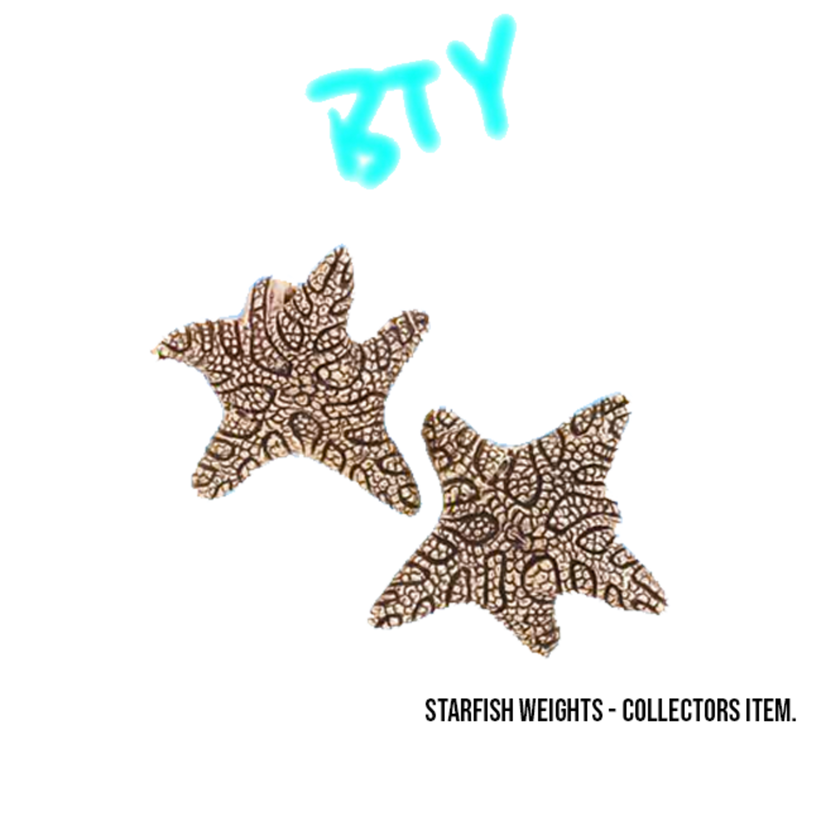Blessing to you! brass Starfish Weights