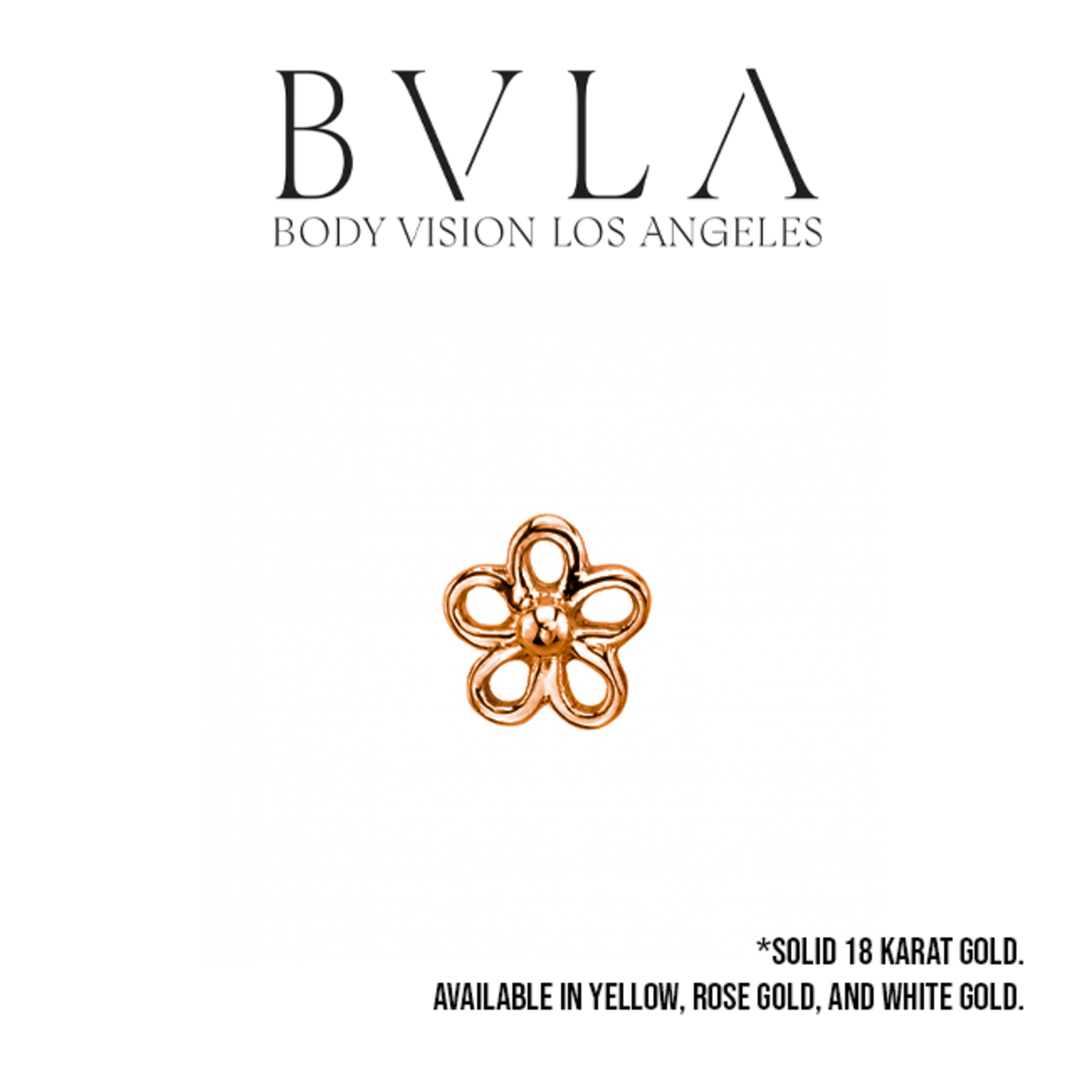 BVLA BVLA "Loopy Flower" threaded end