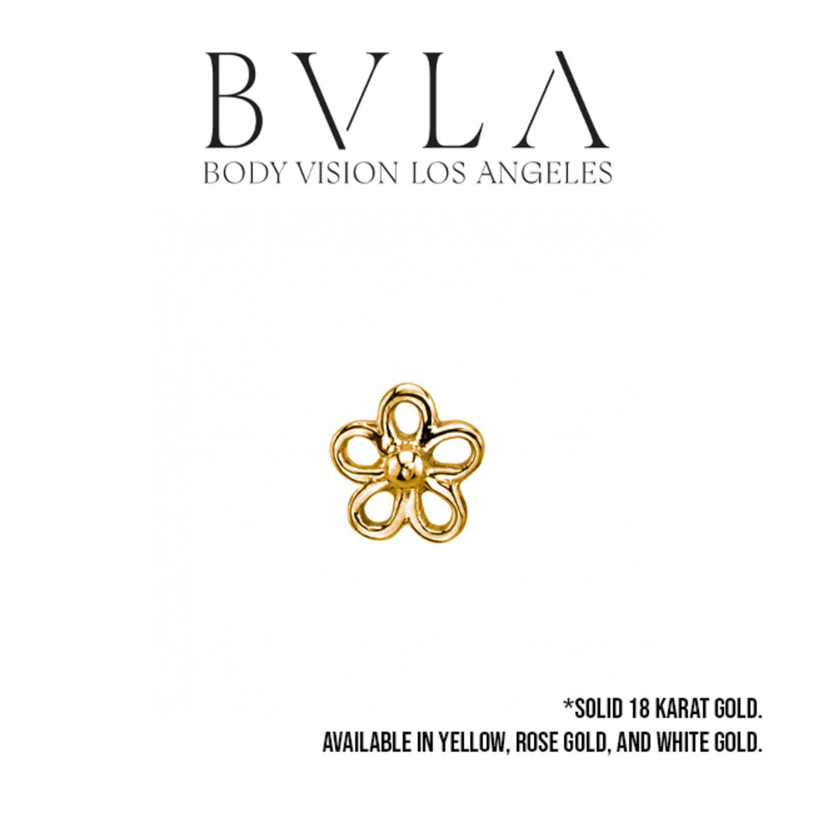 BVLA BVLA "Loopy Flower" threaded end