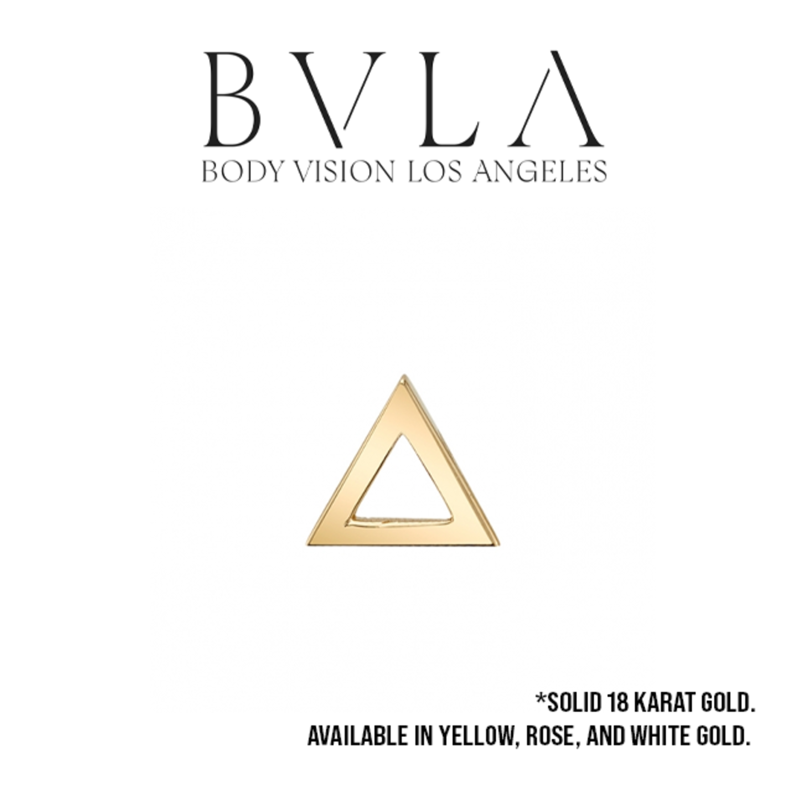 BVLA BVLA 6.0mm "Open Triangle" press-fit end
