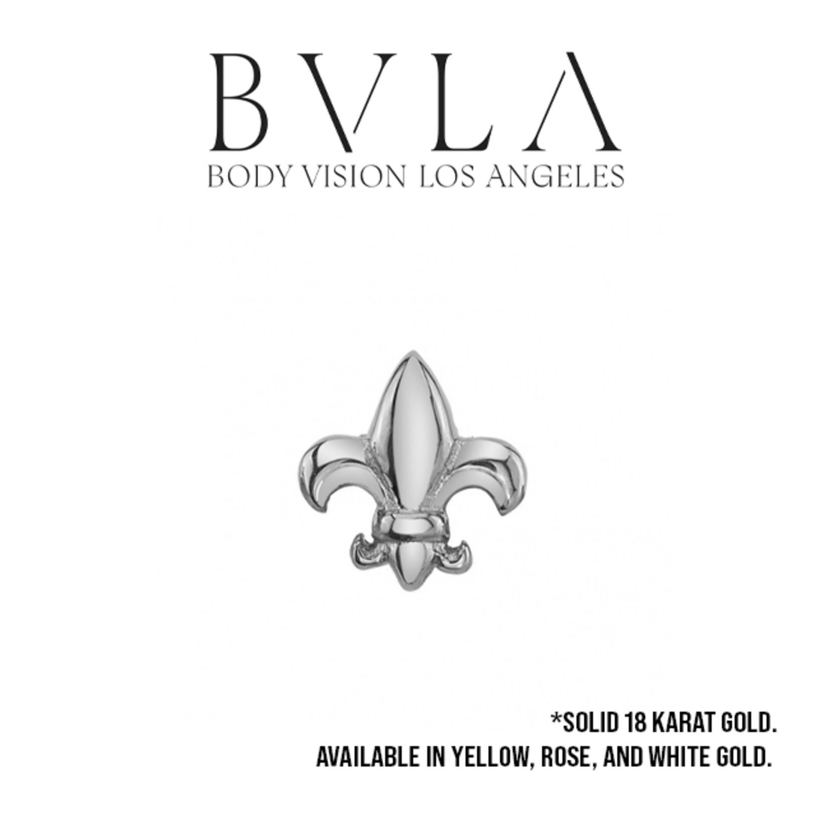 BVLA BVLA 5.0mm "Fleur de Lys" press-fit end
