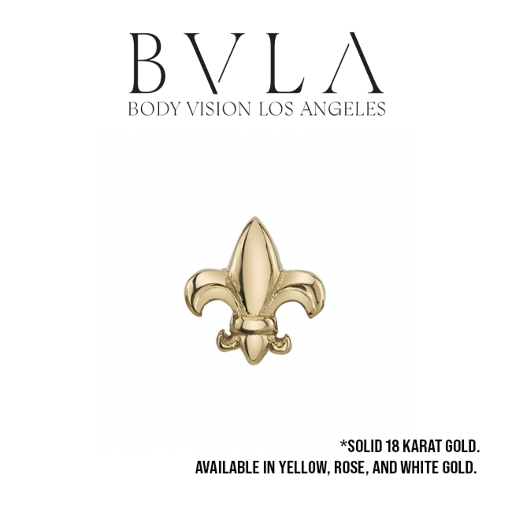 BVLA BVLA 5.0mm "Fleur de Lys" press-fit end