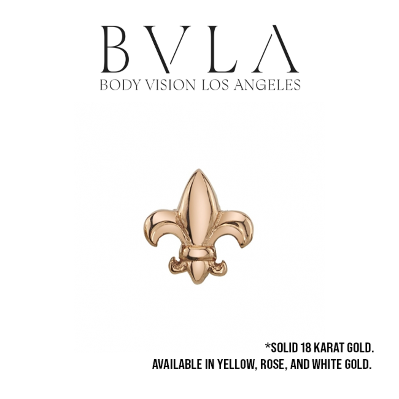 BVLA BVLA 5.0mm "Fleur de Lys" press-fit end